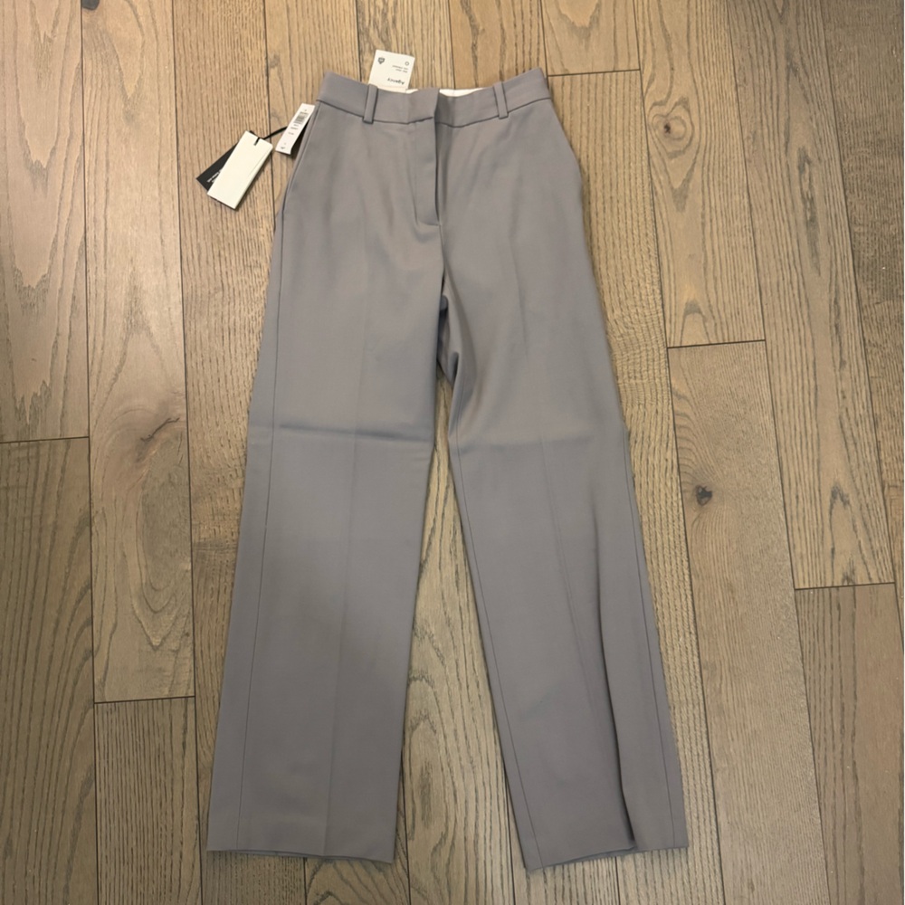 Aritzia Babaton Agency Gray Trouser Size 0